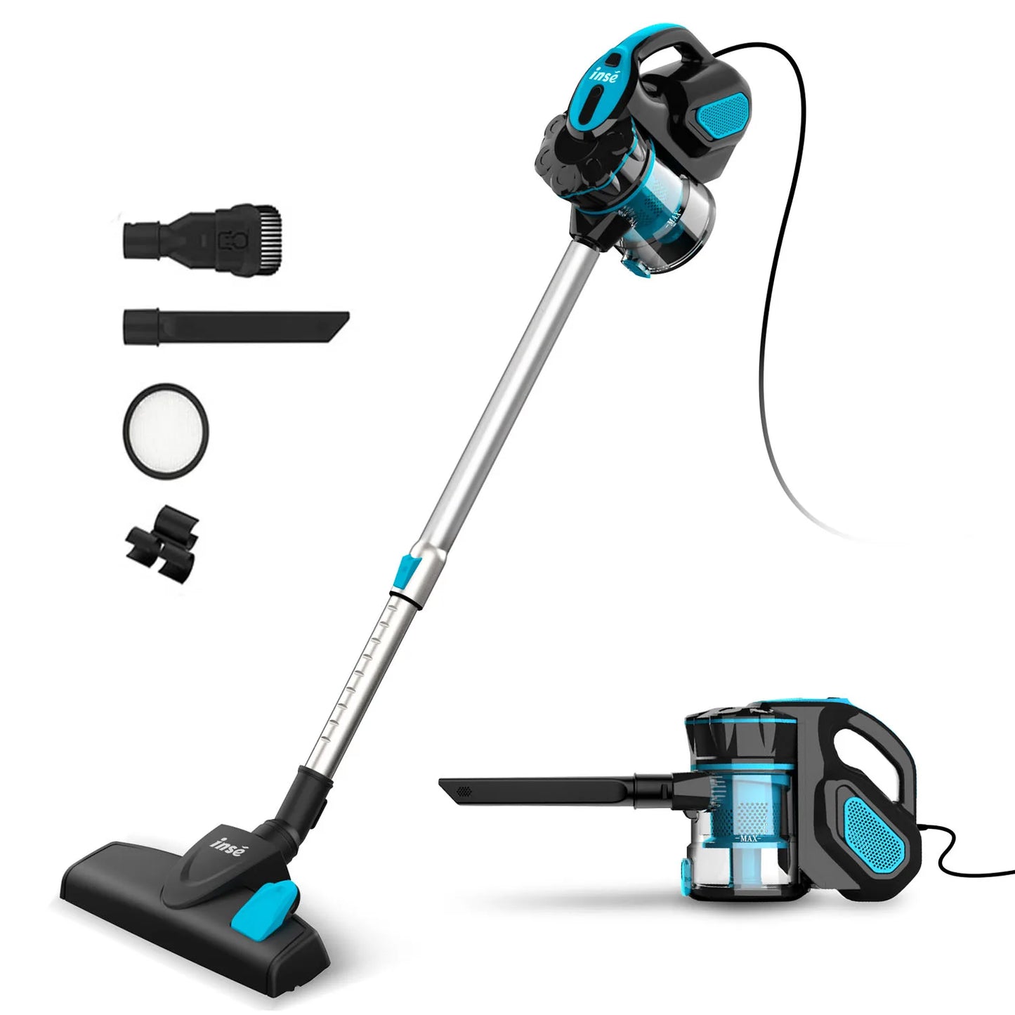 INSE I5 Corded Vacuum Cleaner 18Kpa