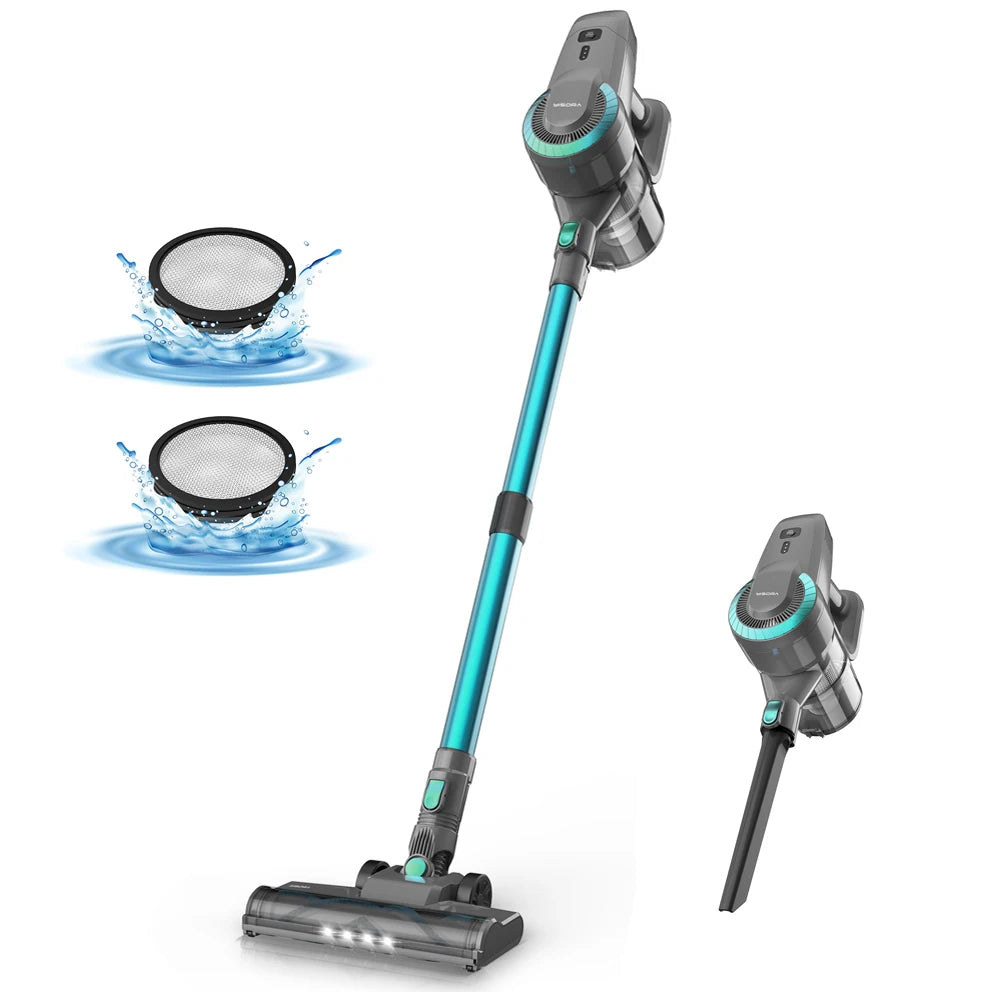 YISORA N300 Cordless Upright Vacuum Cleaner 20Kpa