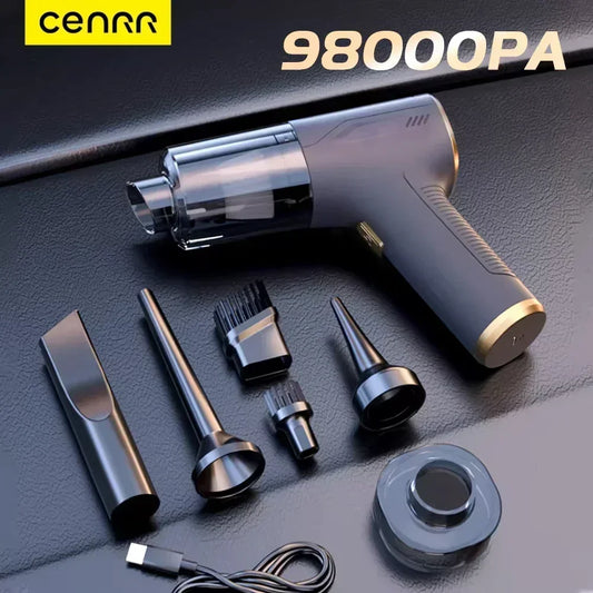 CENRR 98000PA Mini Cordless Car Vacuum Cleaner