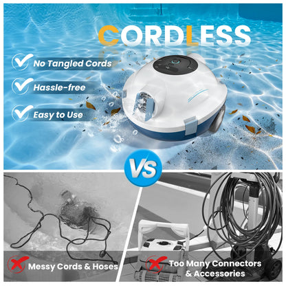 Y10 Cordless Robotic Pool Cleaner