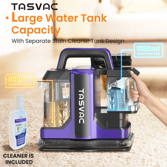 TASVAC C7 Portable Carpet & Upholstery Cleaner